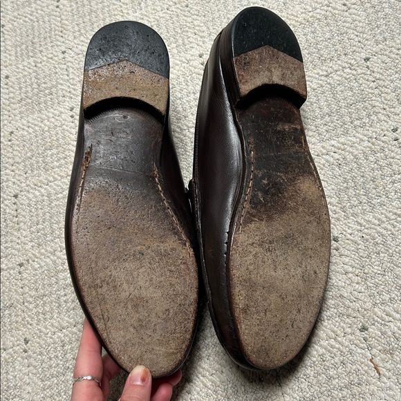 Leather Bit Loafers in Dark Brown - Men main image 4